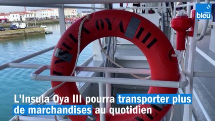Montez à bord de l'Insula Oya III, nouveau bateau de l'Île d'Yeu