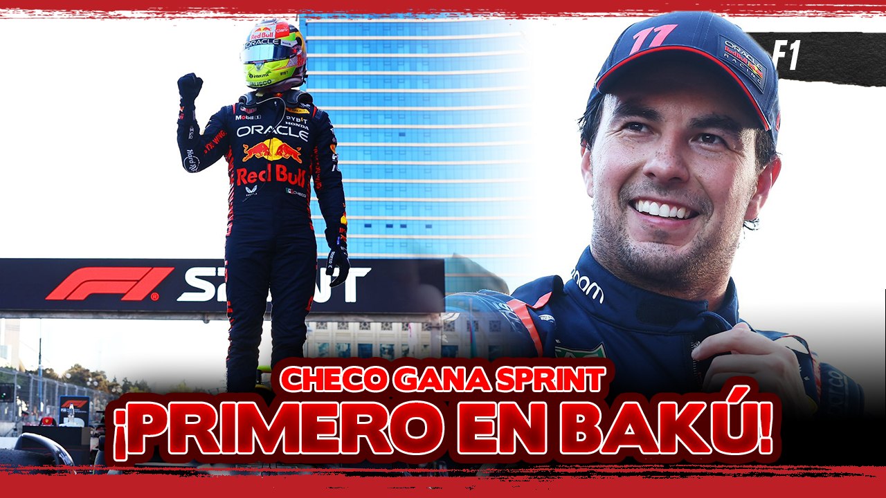 CHECO GANA SU PRIMER SPRINT EN F1