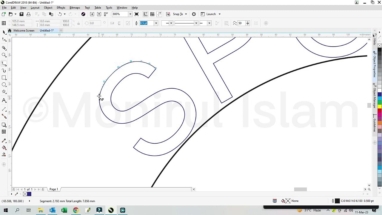 How to make a Logo in Corel Draw - video Dailymotion