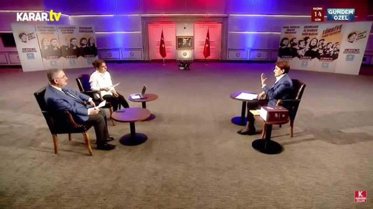 Akşener'den 'Onur Erim' Açıklaması: "Bu Tür Konuşmalar Hep Yol Su Elektrik Olarak Bizatihi Erdoğan'a Gider. 15 Mayıs Sabahına Kadar Nefes Almadan...