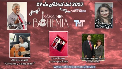 Sábados de Bohemia 29 abril 2023