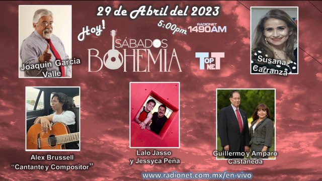 Sábados de Bohemia 29 abril 2023