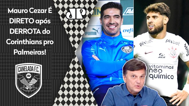 O Corinthians é FRACO, INCAPAZ de enfrentar o Palmeiras, e o Abel Ferreira... Mauro Cezar É DIRETO