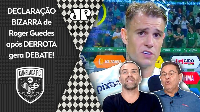 QUÊ?? ISSO que o Roger Guedes FALOU... Declaração BIZARRA após Palmeiras x Corinthians gera DEBATE
