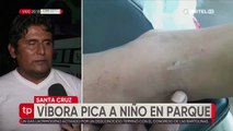 Menor de 13 años es asistido tras ser mordido por una serpiente en el Plan 3000