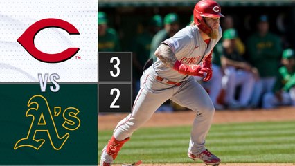 Resumen Rojos de Cincinnati vs Atléticos de Oakland | MLB 29-04-2023