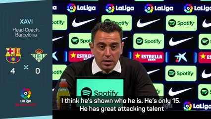 Xavi not shying away from Messi comparisons with 15-year-old Yamal