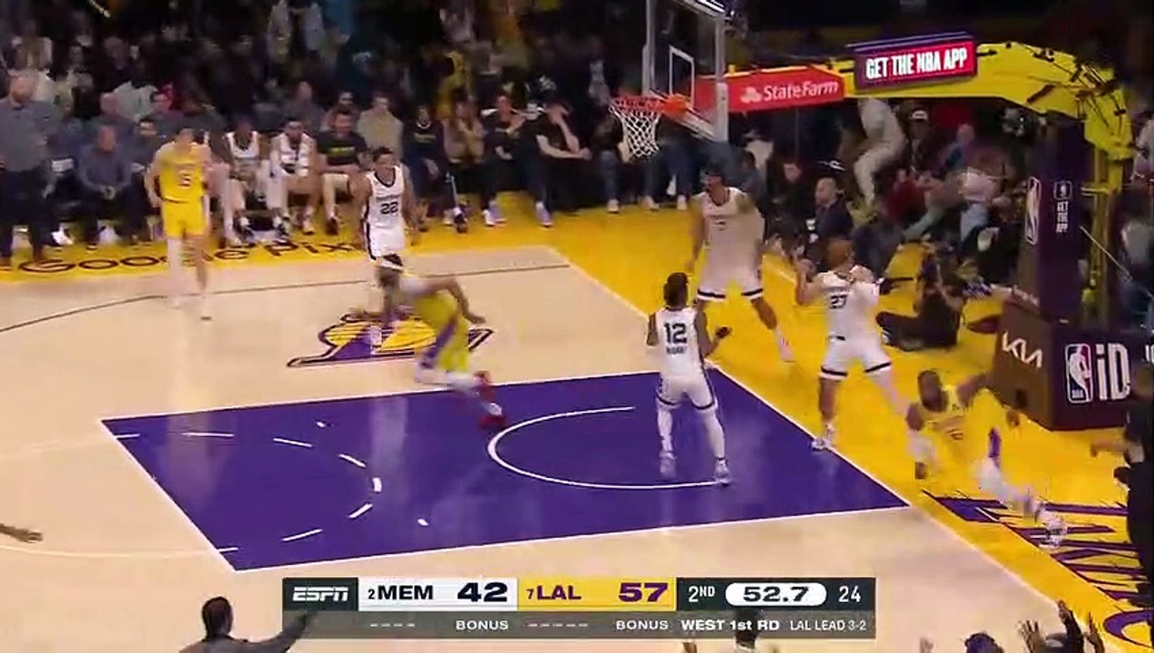 LeBron James UNREAL Reverse Dunk At Age 38