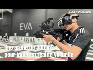 Marseille : une arène de 500 m2 pour jouer en réalité virtuelle