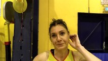 La réaction de la capitaine Aude Kernevez après la victoire à domicile des féminines de basket