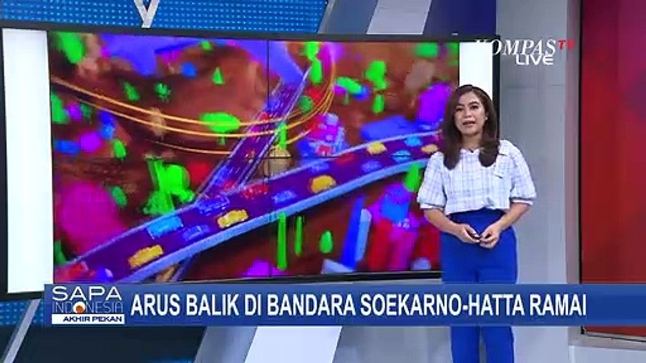 Pemudik yang Tiba di Bandara Soekarno-Hatta Mulai Ramai