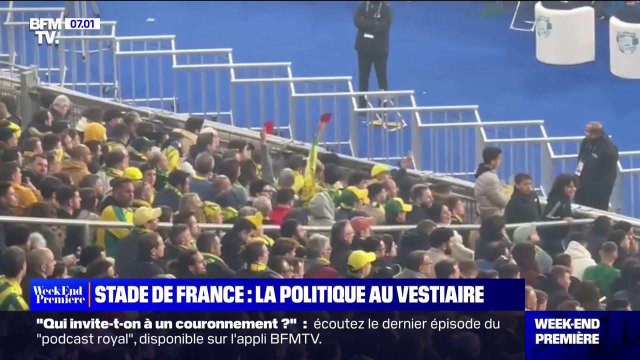 Finale de la Coupe de France: finalement peu de cartons rouges et de sifflets dans le Stade de France samedi soir