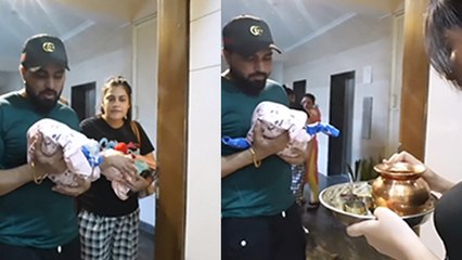 Payal Malik Baby Welcome Home Video Viral, बेटे की घर ऐसे हुई Entry | Boldsky