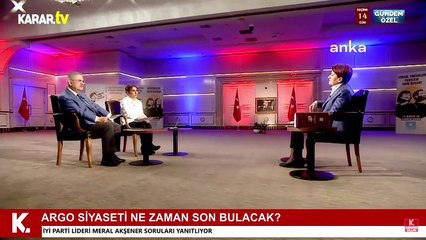 Akşener, Onur Erim'in mide bulandıran sözlerine canlı yayında yanıt verdi