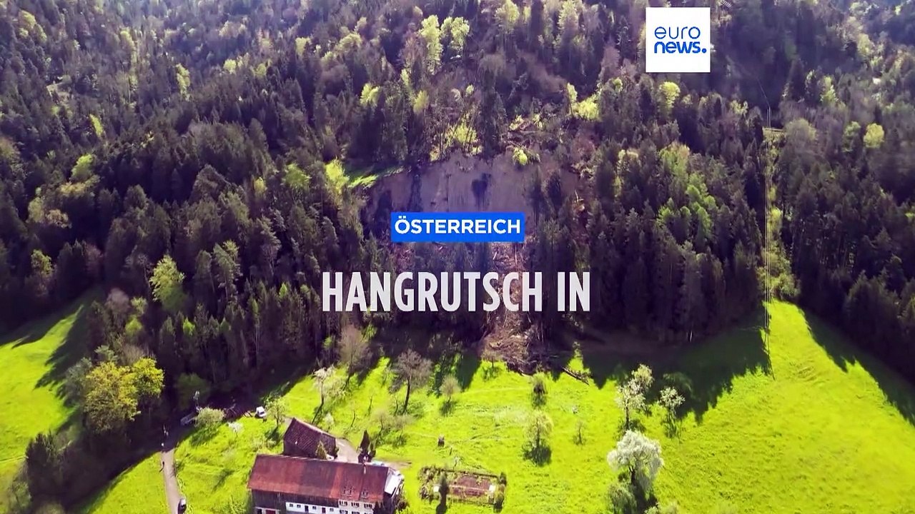 Hangrutsch in Hörbranz: Erhöhte Gefahr bei Regen