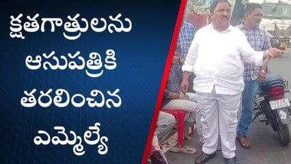 సత్తుపల్లి: మానవత్వం చాటుకున్న ఎమ్మెల్యే సండ్ర