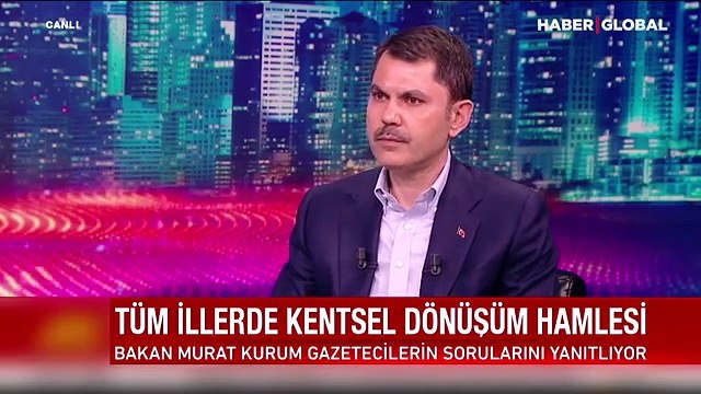 Çevre, Şehircilik ve İklim Değişikliği Bakanı ve İstanbul 1'inci Bölge Milletvekili Adayı Murat Kurum: Recep Tayyip Erdoğan'ın oyu en az yüzde 51