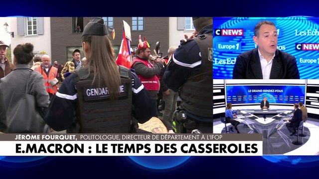 Jérôme Fourquet : «On a près d'un français sur deux, 47%, qui sont très mécontents du Président de la République»