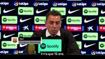 Xavi juge les débuts de Yamal, entré en jeu à l'âge de 15 ans