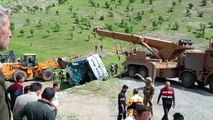 Şırnak'ta askeri personeli taşıyan otobüs devrildi: 2 şehit, 4 asker yaralı