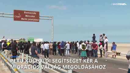 Peru külföldi segítséget kér a migrációs válság kezeléséhez