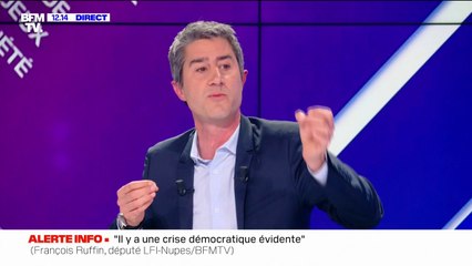 Pour François Ruffin, "il y a une crise démocratique évidente"