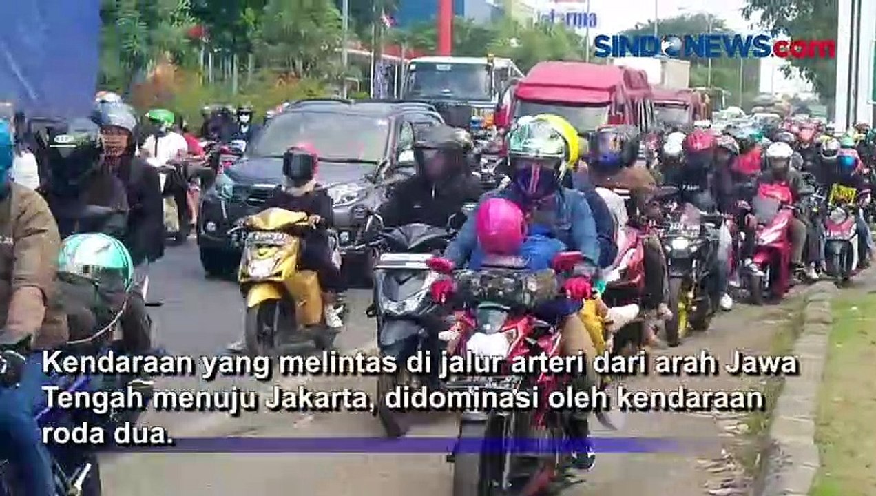 Jumlah Kendaraan Pemudik di Jalur Pantura Cirebon Meningkat pada H+8 Lebaran