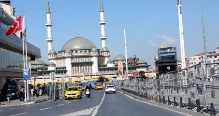 1 Mayıs öncesi Taksim'e bariyer: Yollar trafiğe kapatılıyor