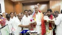 Minister Harish Rao Chamber  In Telangana New Secretariat Building _  V6 News (1)