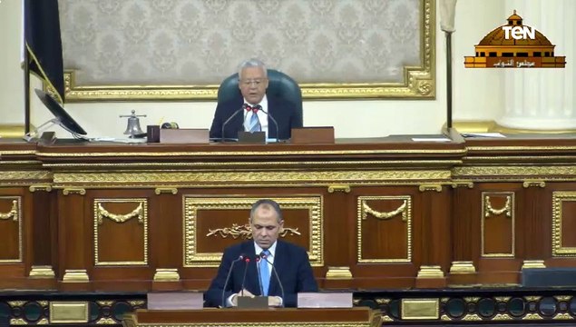 كلمة المستشار حنفي جبالي رئيس مجلس النواب بشأن التطورات التي تمر بها دولة السودان الشقيقة