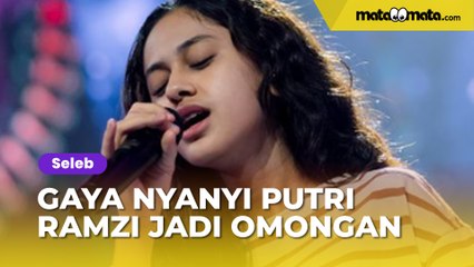Asila Maisa Dikira Cegukan, Gaya Nyanyi Putri Ramzi Jadi Omongan: Ngik Ngiknya Banyak