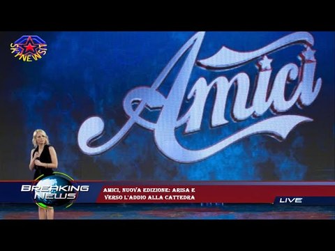 Amici, nuova edizione: Arisa e verso l'addio alla cattedra