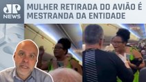 Fiocruz divulga nota de repúdio sobre caso de mulher negra expulsa de voo; Alexandre Borges comenta