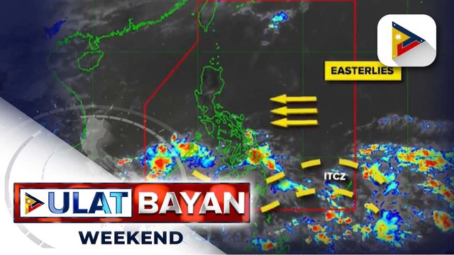 Eastern Visayas, Mindanao, at Palawan, apektado ng ITCZ