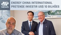 Alckmin se reúne com presidente de estatal chinesa de energia; Alexandre Borges analisa