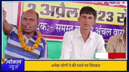 चूरू :ये दिव्यांग शख्स बैठा भूख हड़ताल पर,देखें पूरी खबर