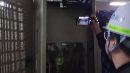 서울 9호선 등촌역 지하실 불...한때 무정차 운행 / YTN