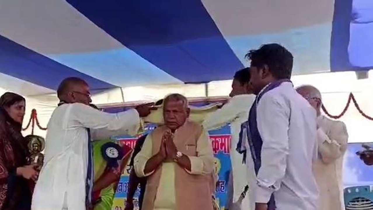 बिहार के पूर्व सीएम जीतन राम मांझी पहुंचे एकमा, आरक्षण को लेकर कही यह बड़ी बात