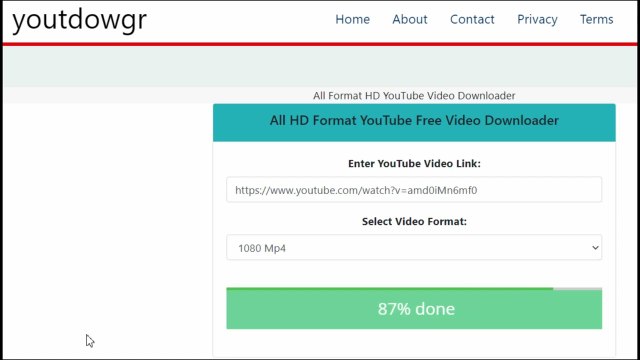 Téléchargez des vidéos YouTube gratuitement à partir de youdowgr