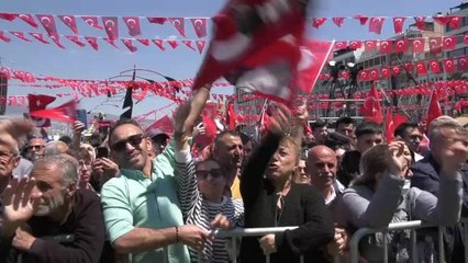 Kılıçdaroğlu'nun İzmir mitingine yurttaşlar yoğun ilgi gösterdi