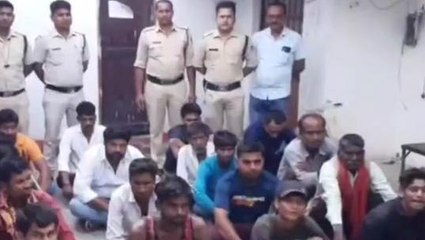 रीवा: पुलिस ने वारंटियों के घर में दी दबिश, 200 से अधिक वारंटी गिरफ्तार