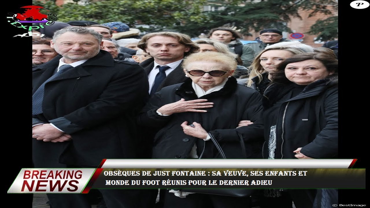Obsèques de Just Fontaine : sa veuve, ses enfants et  monde du foot réunis pour le dernier adieu