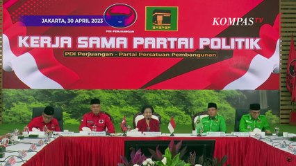 [FULL] Kata Megawati Usai Pertemuan PDI Perjuangan dengan PPP
