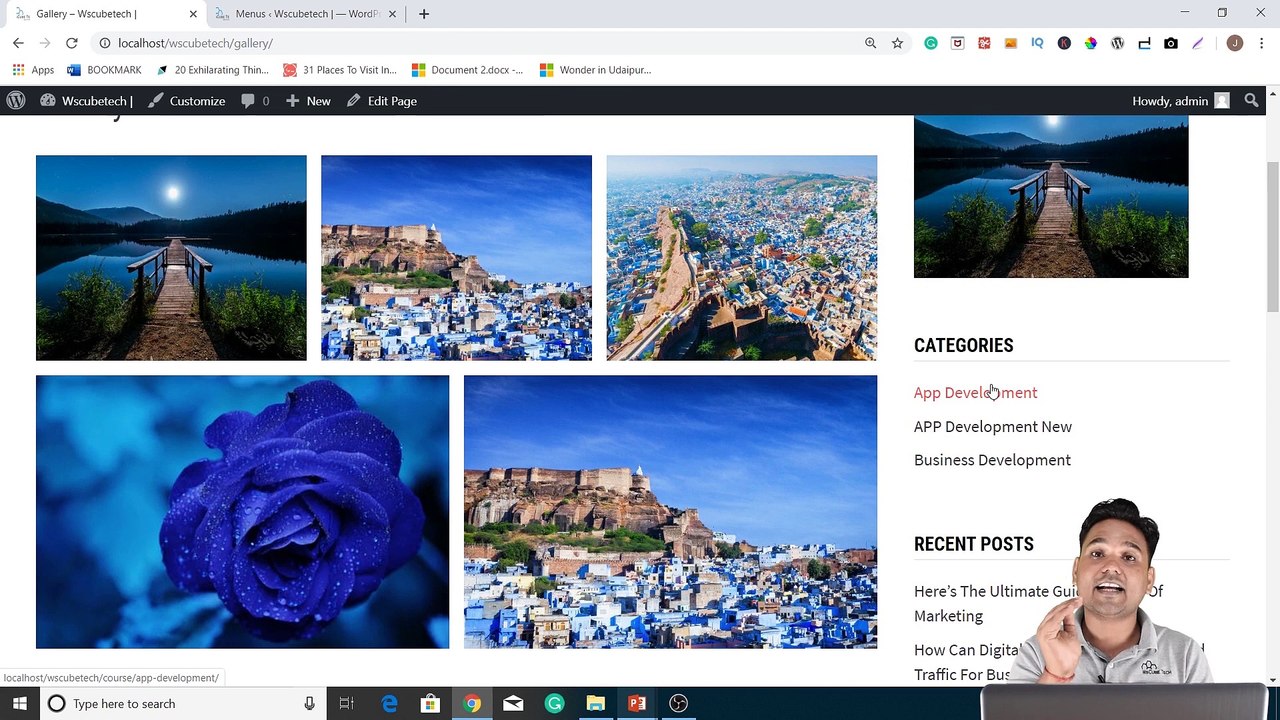Learn How to Add Image Gallery in Wordpress (With OR Without Plugins) _ WordPress Tutorial-(1080p)