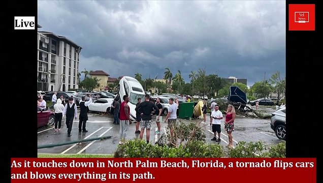 Tornado flips cars and blows everything | America