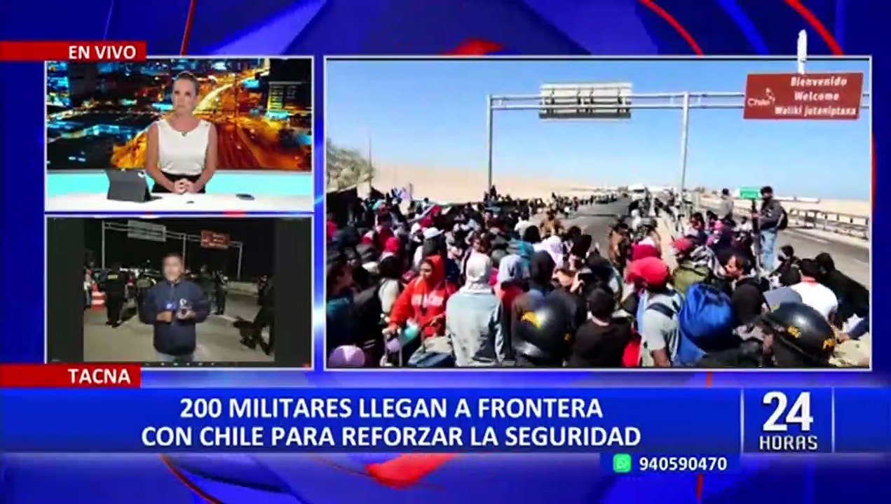 Fuerzas Armadas vigilarán 12 puestos fronterizos con Chile por 60 días