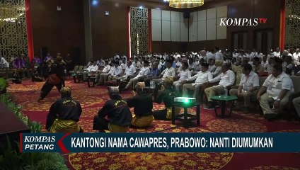 Kantongi Nama Cawapres, Prabowo: Nanti, Kalau Cepat-Cepat Diumumkan Gak Seru!