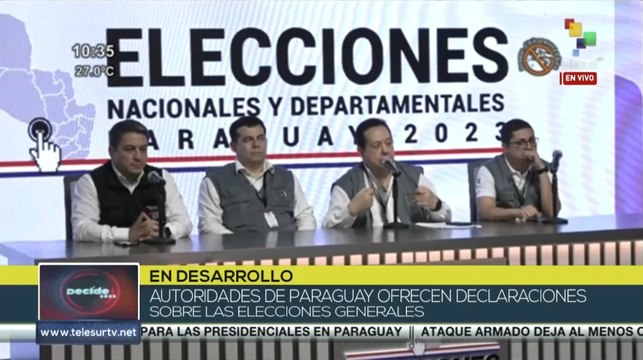 teleSUR Noticias 10:30 30-04: Elecciones en Paraguay avanzan con normalidad