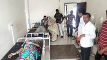 Auto overturned women who were in satsang, there was a cry