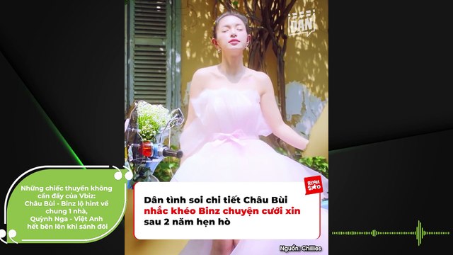 Những chiếc thuyền không cần đẩy của Vbiz: Châu Bùi - Binz lộ hint về chung 1 nhà, Quỳnh Nga - Việt Anh hết bẽn lẽn khi sánh đôi | Điện Ảnh Net